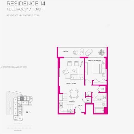 Baltus House, 4250 Biscayne Blvd #1514, Miami, Florida 33137, image 1