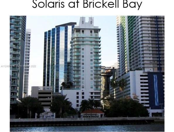 Solaris At Brickell Bay, 186 SE 12 Ter #1205, Miami, Florida 33131, image 1