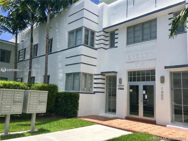 The Evelyn, 1600 Euclid Ave #207, Miami Beach, Florida 33139, image 1