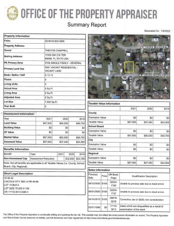 Lincoln City, 110xx SW 219, Goulds, Florida 33170, image 1
