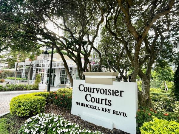 Courvoisier Courts, 701 Brickell Key Blvd #2206, Miami, Florida 33131, image 1