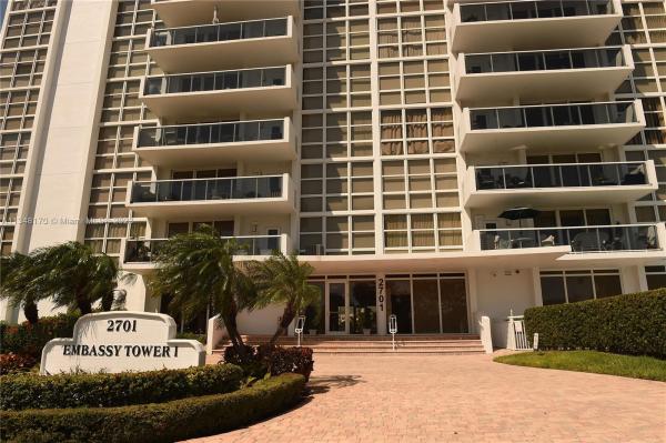 Embassy Tower, 2701 N Ocean Blvd #9D, Fort Lauderdale, Florida 33308, image 1