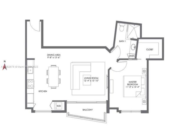 The Crimson, 601 NE 27th St #1704, Miami, Florida 33137, image 2