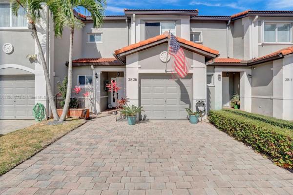 Harbour Lake Townhomes, 2826 SW 128th Way #2826, Miramar, Florida 33027, image 1
