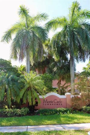 Monte Carlo Townhomes, 1153 NW 100th Ave, Pembroke Pines, Florida 33024, image 1