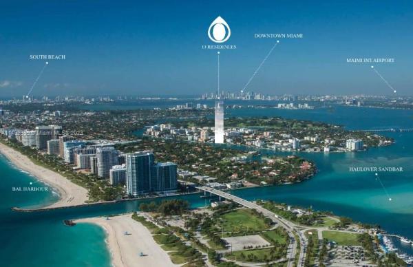 O Residences, 9821 E Bay Harbor Dr #804, Bay Harbor Islands, Florida 33154, image 1