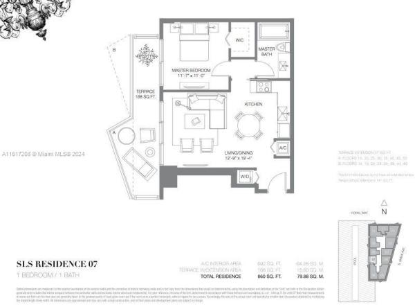 SLS Brickell, 1300 S Miami Ave #3707, Miami, Florida 33130, image 3