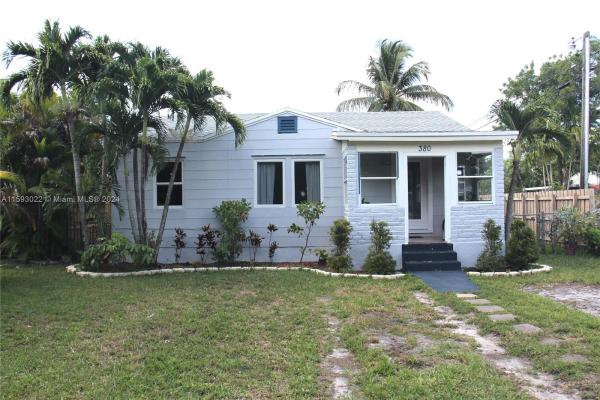 Miami Springs No HOA, 380 Whitethorn Dr, Miami Springs, Florida 33166, image 1