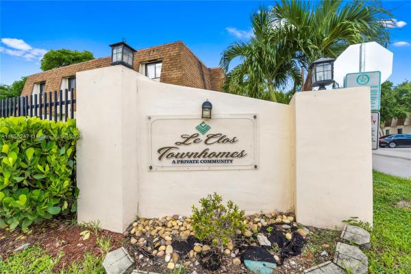 Le Clos Townhomes, 160 San Remo Blvd #160, North Lauderdale, Florida 33068, image 1