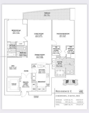 Jade Residences At Brickell Bay, 1331 Brickell Bay Dr #4303, Miami, Florida 33131, image 1