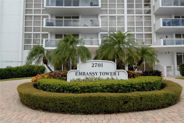 Embassy Tower, 2701 N Ocean Blvd #6F, Fort Lauderdale, Florida 33308, image 1