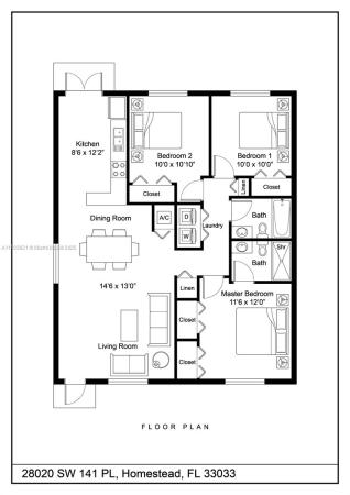 Waterside Townhomes, 28020 SW 141st Pl 0, Leisure City, Florida 33033, image 1