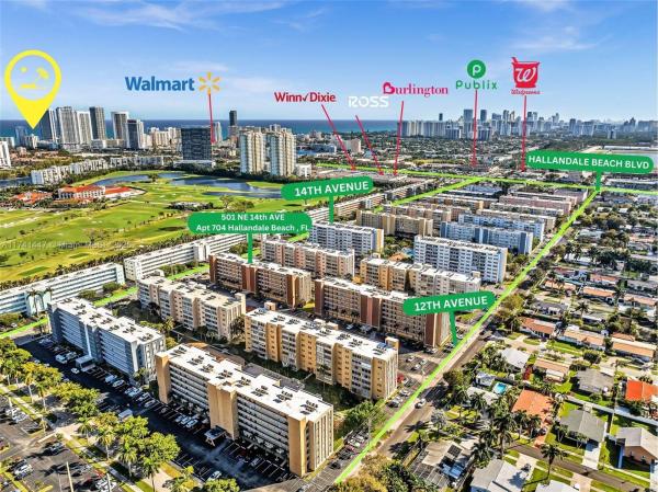 Meadowbrook Towers, 501 NE 14th Ave #704, Hallandale Beach, Florida 33009, image 1