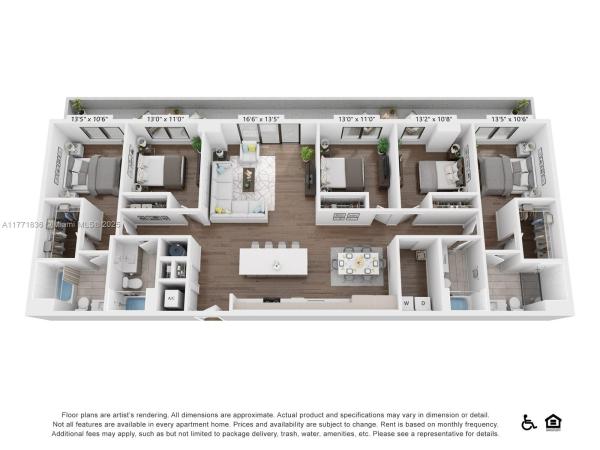 Grove Central Residences, 2800 SW 27th Ter #0618, Miami, Florida 33133, image 1