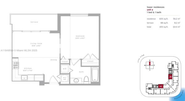 Met 1, 300 S Biscayne Blvd #T-3109, Miami, Florida 33131, image 1