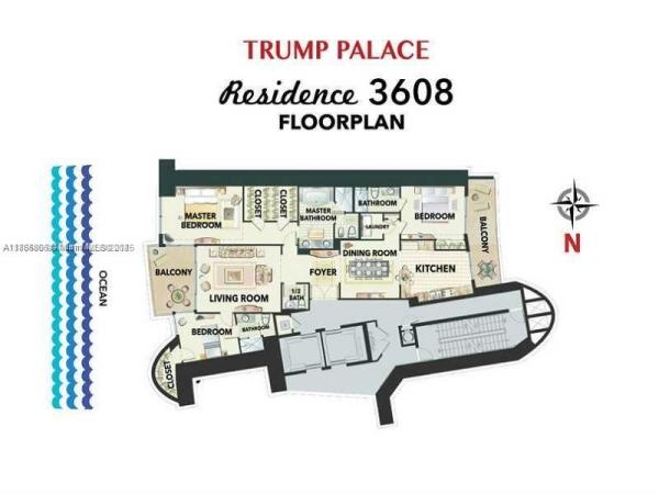 Trump Palace, 18101 Collins Ave 3608, Sunny Isles Beach, Florida 33160, image 1