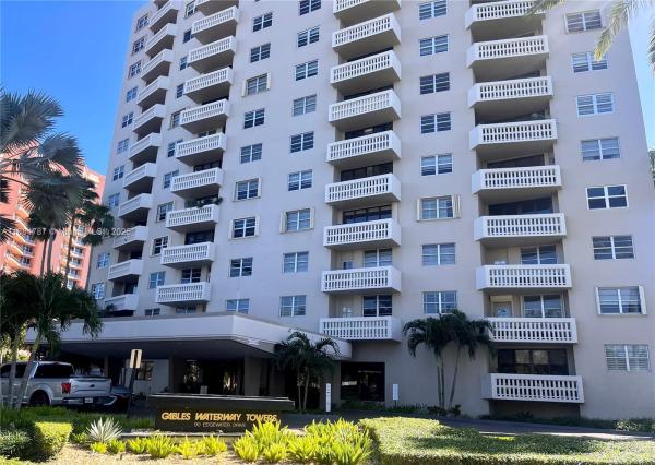 Gables Waterway Towers, 90 Edgewater Dr #212, Coral Gables, Florida 33133, image 1