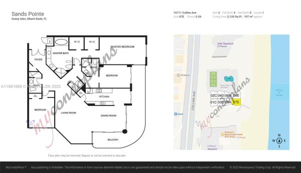 Sands Pointe, 16711 Collins Ave #2007, Sunny Isles Beach, Florida 33160, image 1