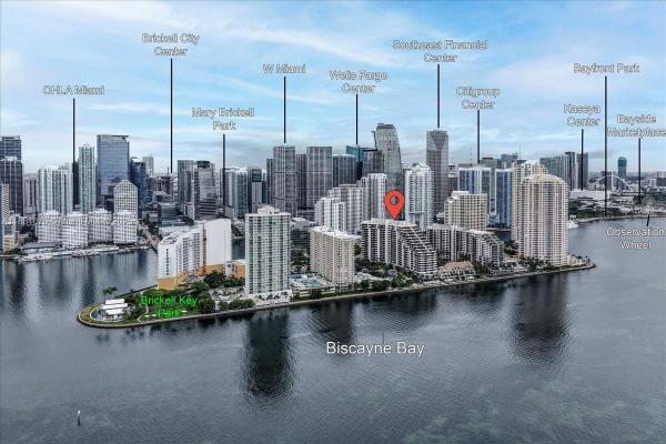 Brickell Key One, 520 Brickell Key Dr #A621, Miami, Florida 33131, image 2