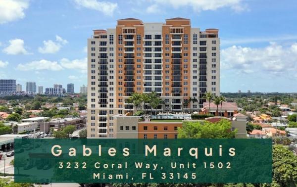 Gables Marquis, 3232 SW 22nd Ter #1502, Miami, Florida 33145, image 1
