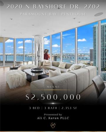 Paramount Bay, 2020 N Bayshore Dr #2702, Miami, Florida 33137, image 2