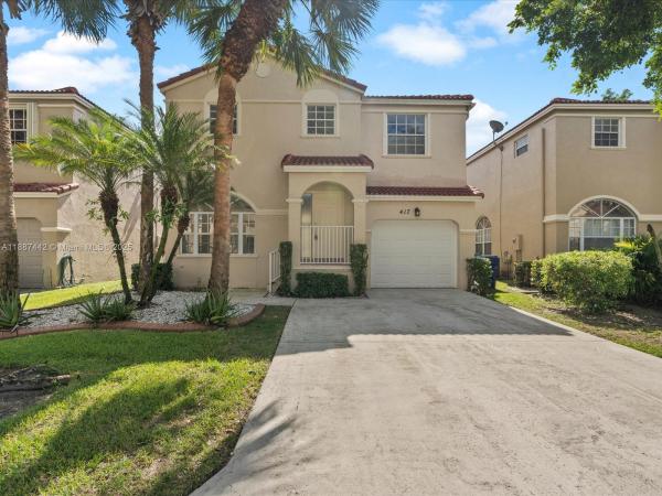 Governors Walk, 417 NW 87th Ln, Coral Springs, Florida 33071, image 1
