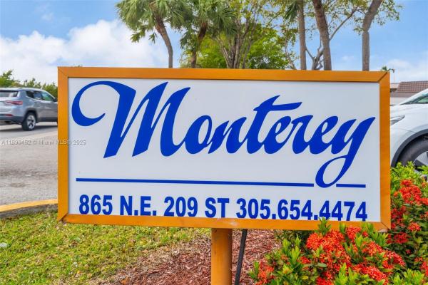 Monterey, 821 NE 207th Ln #1-105, Ives Estates, Florida 33179, image 2