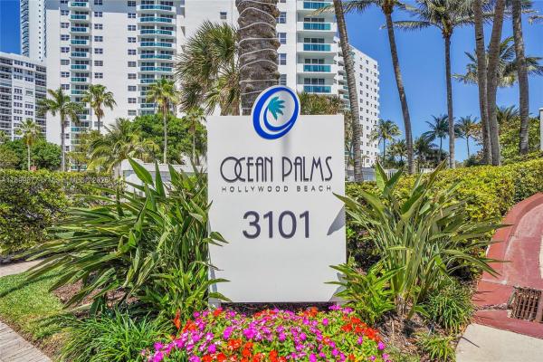 Ocean Palms, 3101 S Ocean Dr #701, Hollywood, Florida 33019, image 1