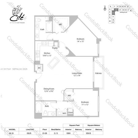 Cite On The Bay West, 2001 Biscayne Blvd #2409, Miami, Florida 33137, image 1