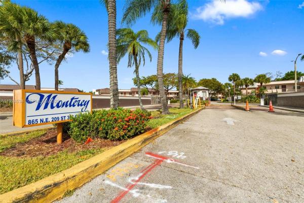 Monterey, 821 NE 207th Ln #102-1, Ives Estates, Florida 33179, image 1