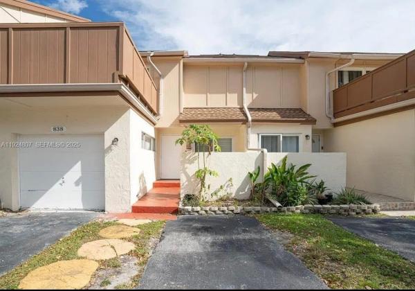 Townhouses At Jacaranda, 838 NW 82nd Ave #2, Plantation, Florida 33324, image 1