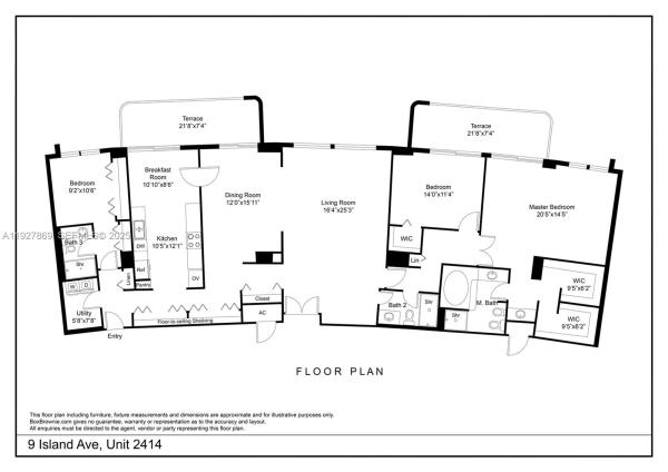Nine Island Avenue, 9 Island Ave #2414, Miami Beach, Florida 33139, image 2