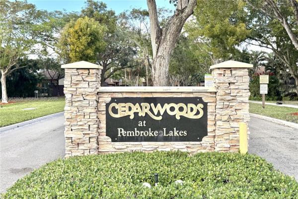 Cedarwoods At Pembroke Lakes, 10271 Oleander Ct, Pembroke Pines, Florida 33026, image 1