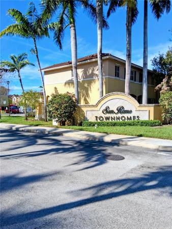 San Remo Townhomes, 6056 SW 19th Pl, North Lauderdale, Florida 33068, image 1