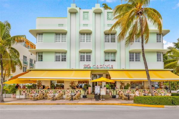 The Carlyle Deco Hotel, 1250 Ocean Dr #2K, Miami Beach, Florida 33139, image 1