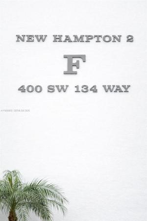 New Hampton At Century Village, 400 SW 134th Way #306F, Pembroke Pines, Florida 33027, image 1