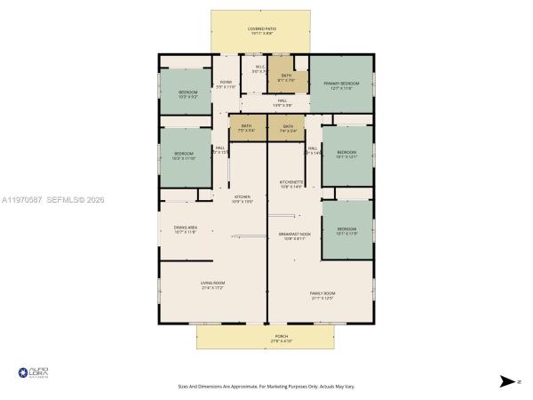 El Jardin, 8640 NE 2nd Ave, El Portal, Florida 33138, image 3