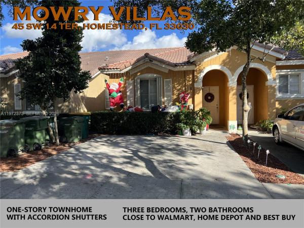 Mowry Villas, 45 SW 14th Ter, Homestead, Florida 33030, image 1
