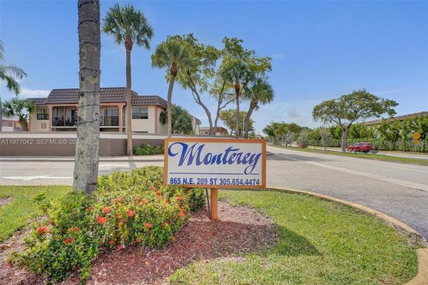 Monterey, 871 NE 207th Ln #203-15, Ives Estates, Florida 33179, image 1