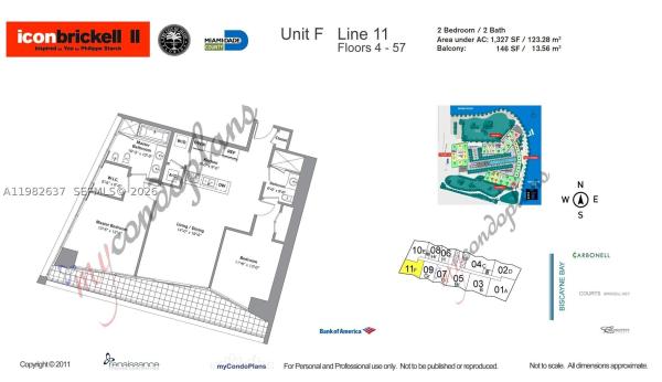 Icon Brickell Tower 2, 495 Brickell Ave #511, Miami, Florida 33131, image 3