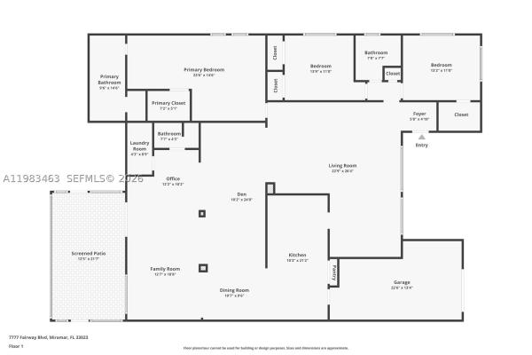 Miramar Park, 7777 Fairway Blvd, Miramar, Florida 33023, image 1
