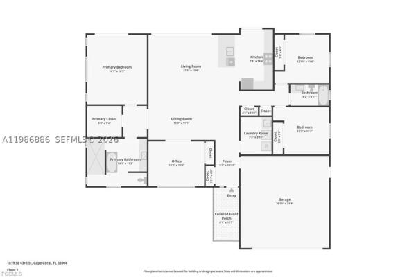 1819 SE 43rd St, Cape Coral, Florida 33904, image 1