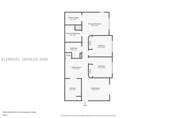 Vista Trace, 15400 SW 284th St #1312, Leisure City, Florida 33033, image 1