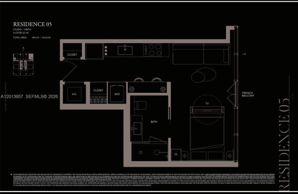 E11EVEN Hotel & Residences, 30 NE 11th St #3705, Miami, Florida 33132, image 1