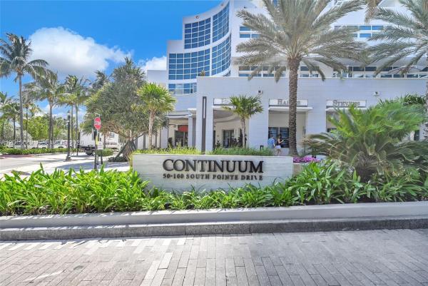 Continuum On South Beach The South Tower, 100 S Pointe Dr #801, Miami Beach, Florida 33139, image 1