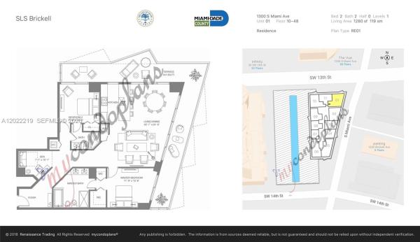 SLS Brickell, 1300 S Miami Ave #2901, Miami, Florida 33130, image 2