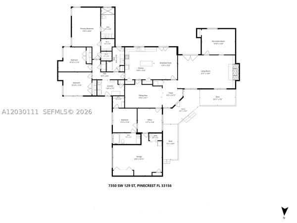 7350 SW 129th St, Pinecrest, Florida 33156, image 1
