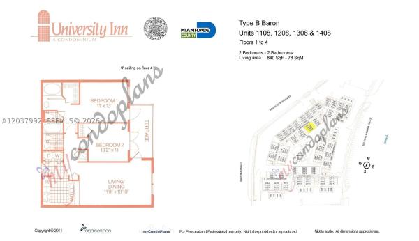 University Inn, 1280 S Alhambra Cir #1308, Coral Gables, Florida 33146, image 1