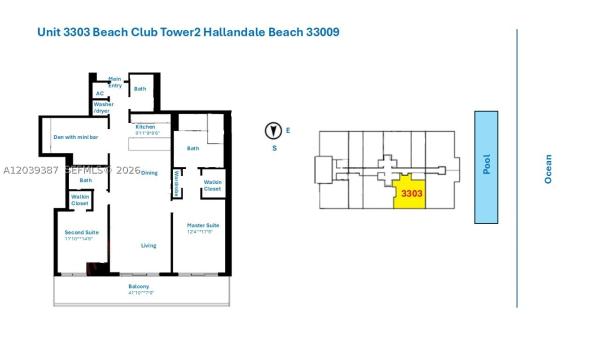 Beach Club 2, 1830 S Ocean Dr #3303, Hallandale Beach, Florida 33009, image 1