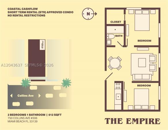 Empire, 750 Collins Ave #306, Miami Beach, Florida 33139, image 2